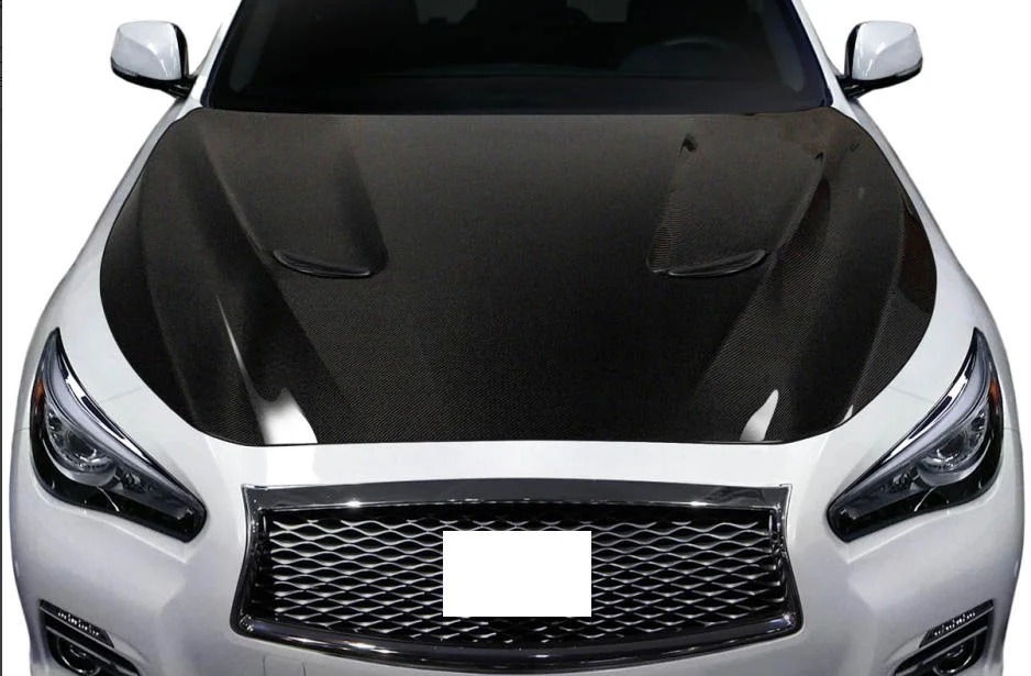 For 2020 Q50 Carbon Fiber Hood Cover High Quality Bonnet for New Condition Vehicles
